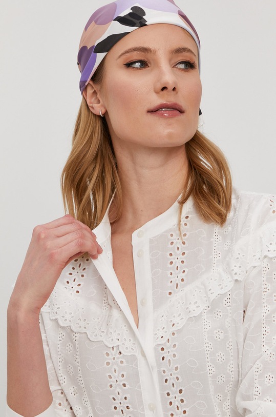 Bavlnená košeľa Vero Moda biela 10247655