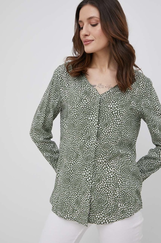 Oblečení Košile Vila 14067403.FourLeafCl zelená