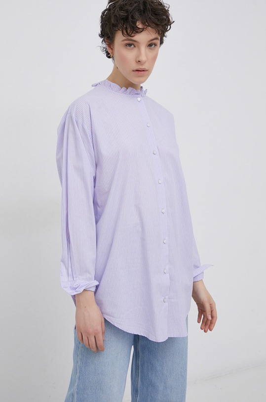 Bavlnená košeľa JDY 15213326.Lavender fialová AA00