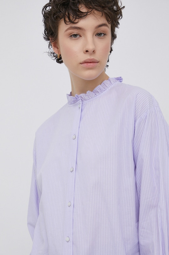 Bavlnená košeľa JDY fialová 15213326.Lavender