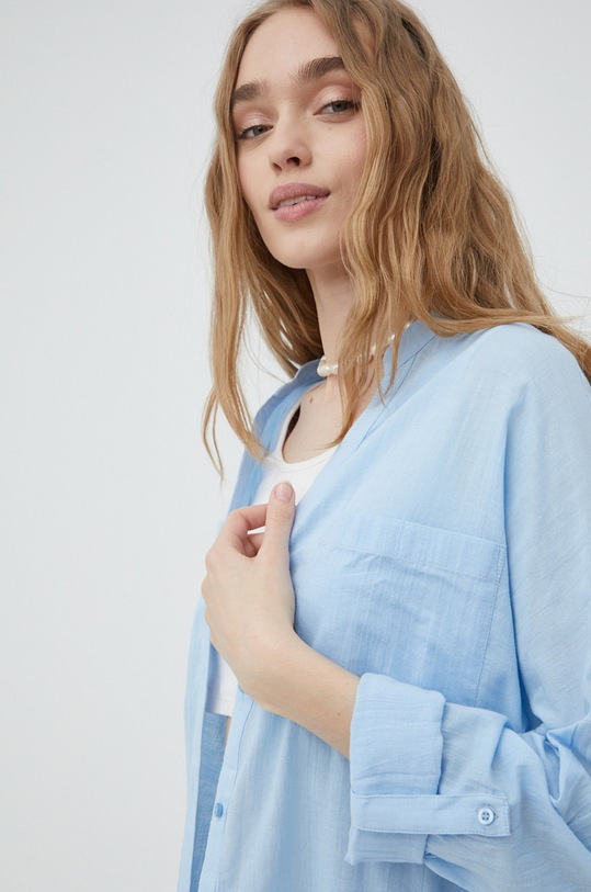 Bavlnená košeľa Vero Moda 10221554.BlueBell modrá