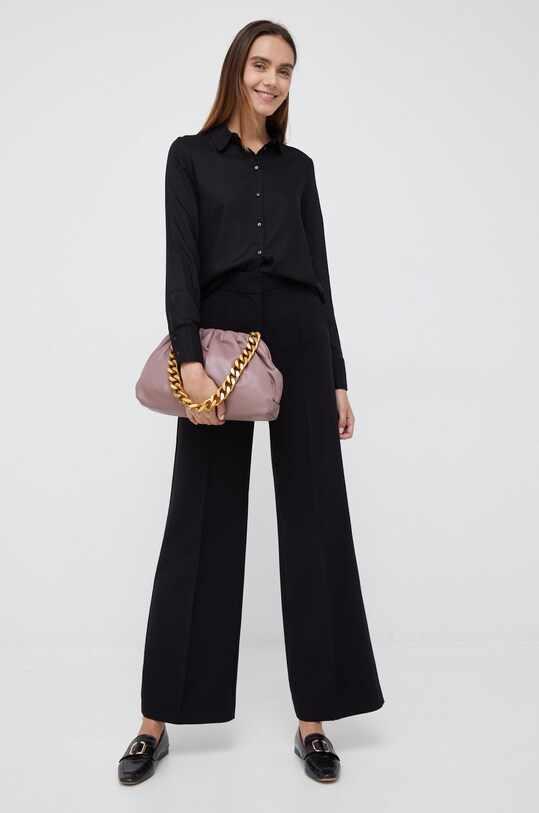 Рубашка Vero Moda casual чёрный 10269526.Black