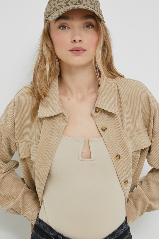 Noisy May koszula beżowy 27022551.Nomad
