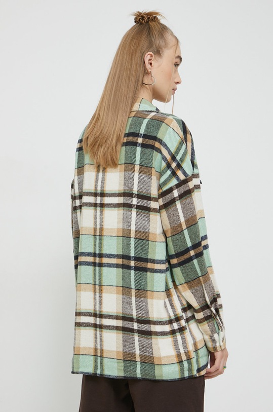 Odjeća Košulja Noisy May Flanny 27012531.SugarSwizz zelena