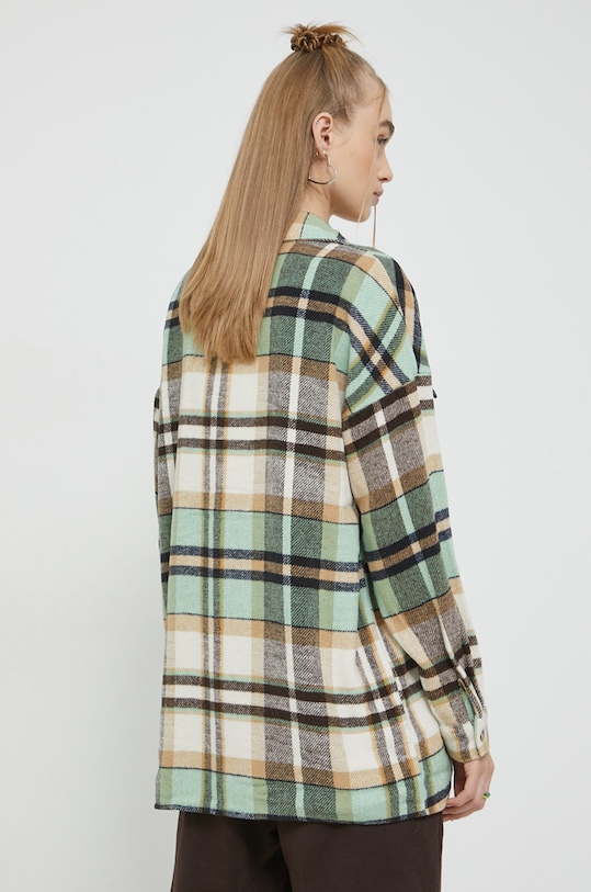 Odjeća Košulja Noisy May Flanny 27012531.SugarSwizz zelena