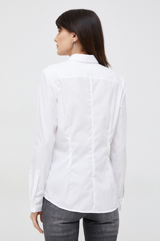 Дрехи Памучна риза Seidensticker 60.080613 бял