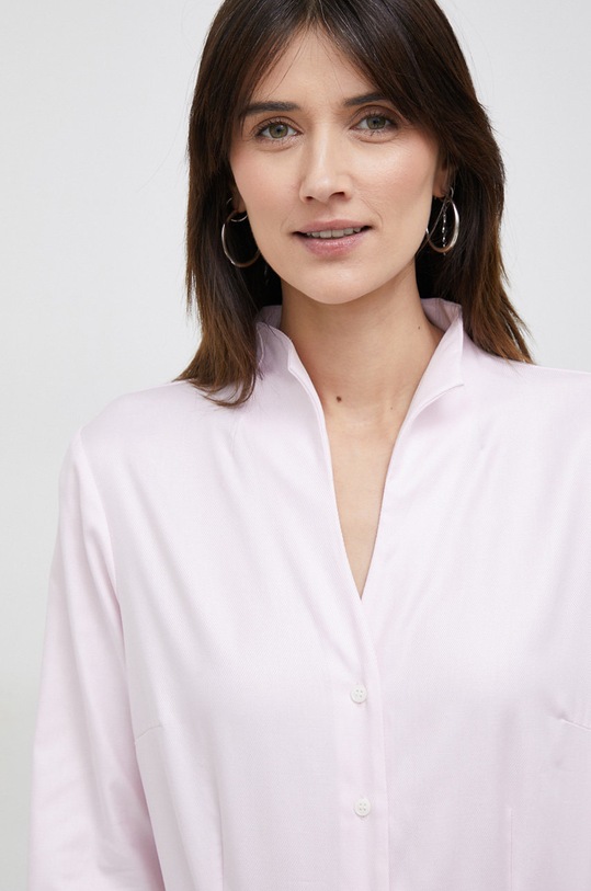 Seidensticker koszula bawełniana różowy 60.080644