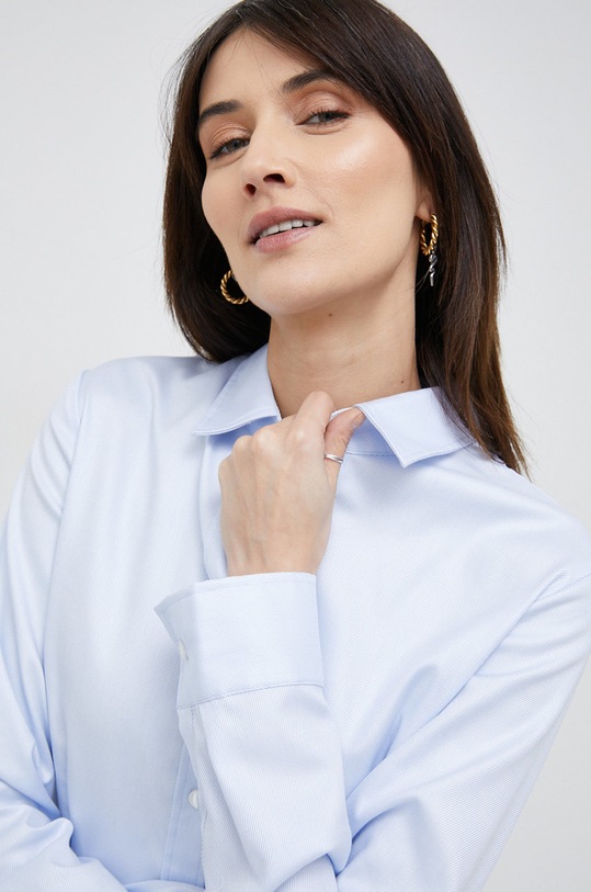 Seidensticker koszula bawełniana 60.080645 niebieski