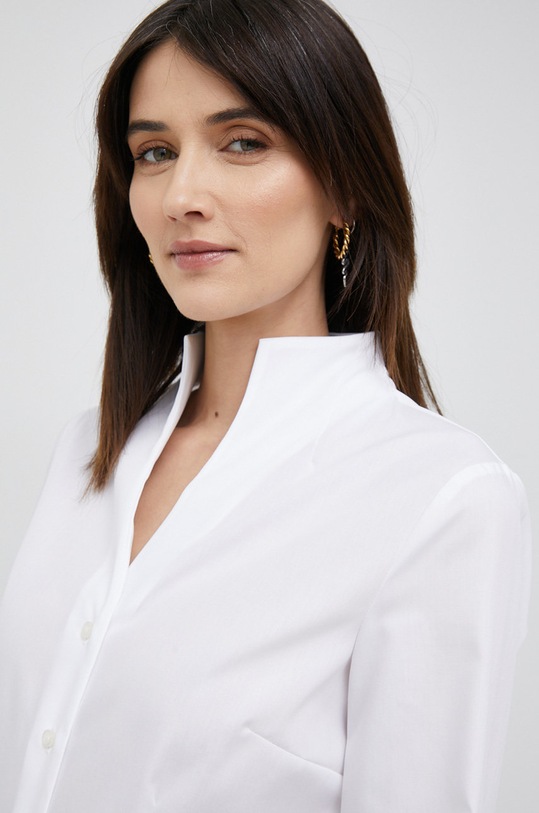 Seidensticker koszula bawełniana biały 60.118201