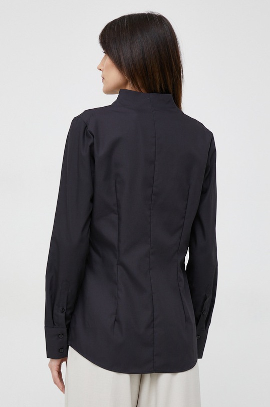 Odzież Seidensticker koszula bawełniana 60.118201 czarny