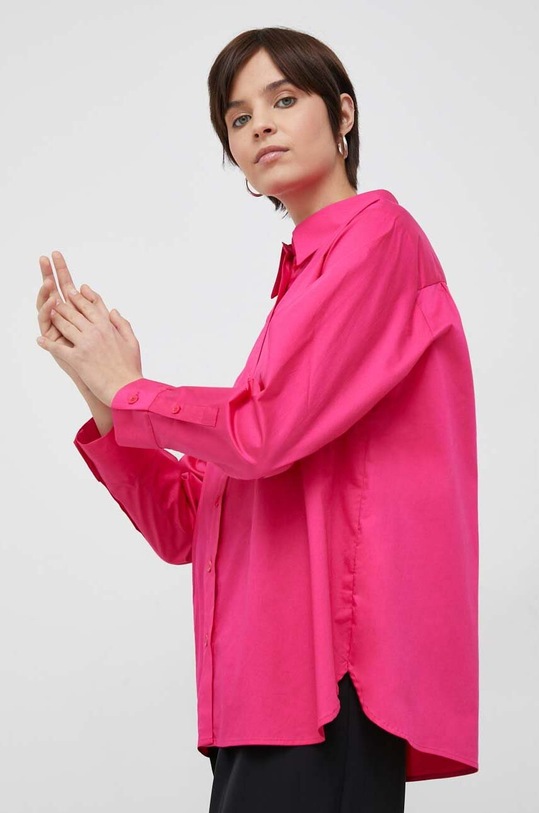 Seidensticker koszula z elastanem różowy 60.133444