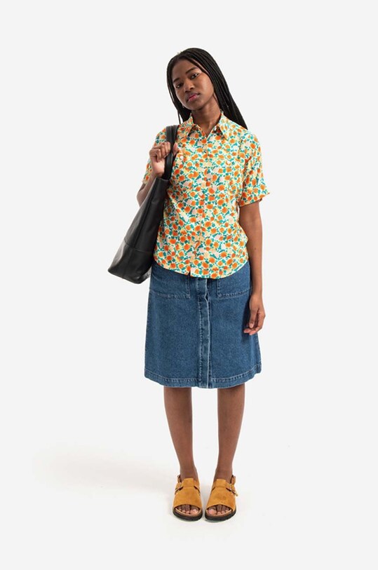 Рубашка A.P.C. Chemise Zoe VIAIN.F12504 оранжевый AA00