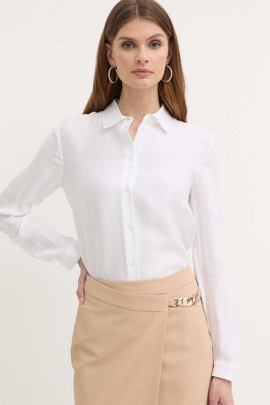 Košulja Armani Exchange bijela 8NYC60.YNVYZ.NOS