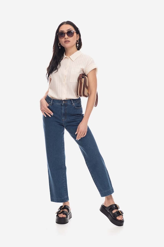 A.P.C. koszula bawełniana COGDD.F12557