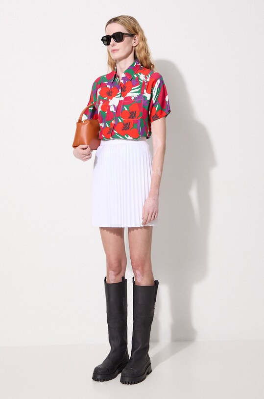Риза с лен A.P.C. Chemise Zoe VIAJQ.F12504 многоцветен AA00
