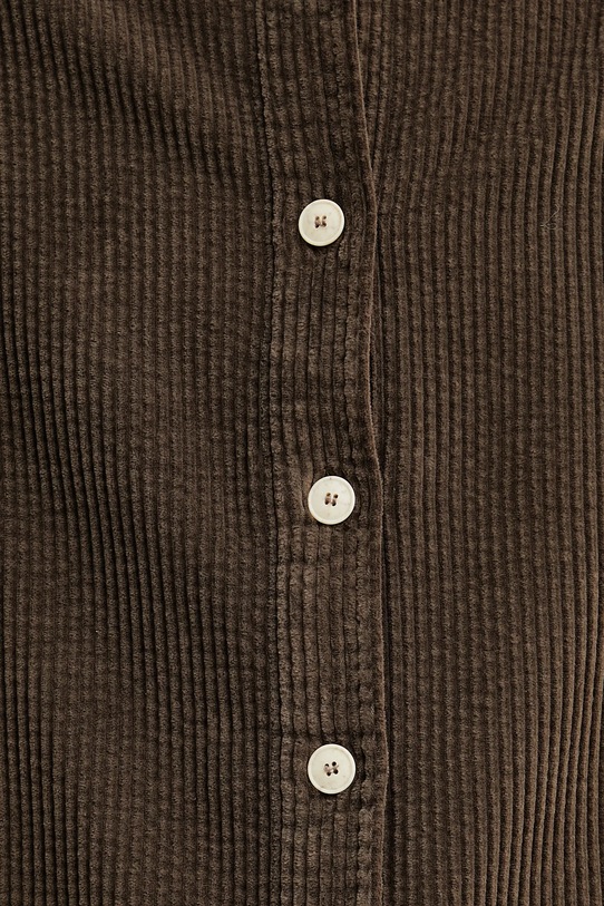American Vintage camasa din bumbac PADO06A verde