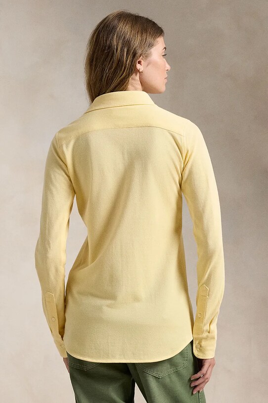 Polo Ralph Lauren camasa din bumbac 211924258 galben AA00