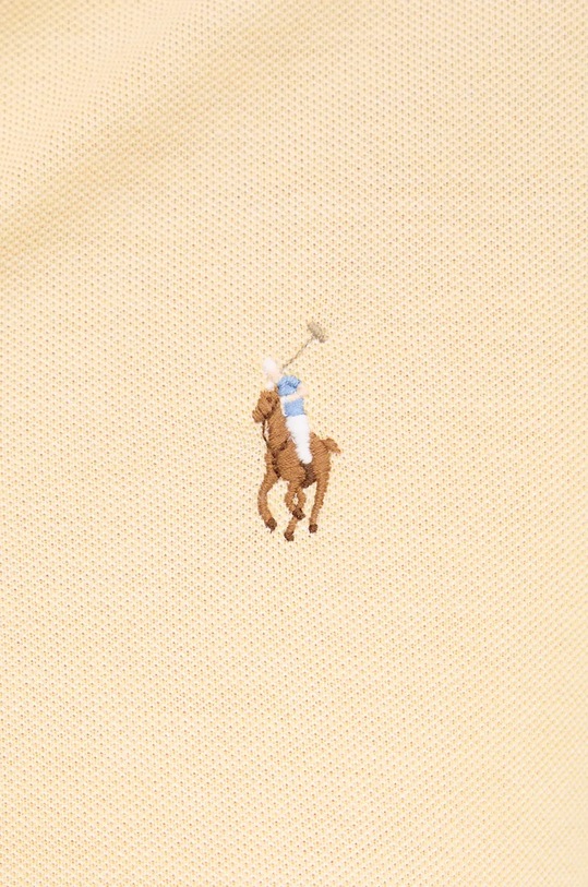 Бавовняна сорочка Polo Ralph Lauren 211924258 жовтий