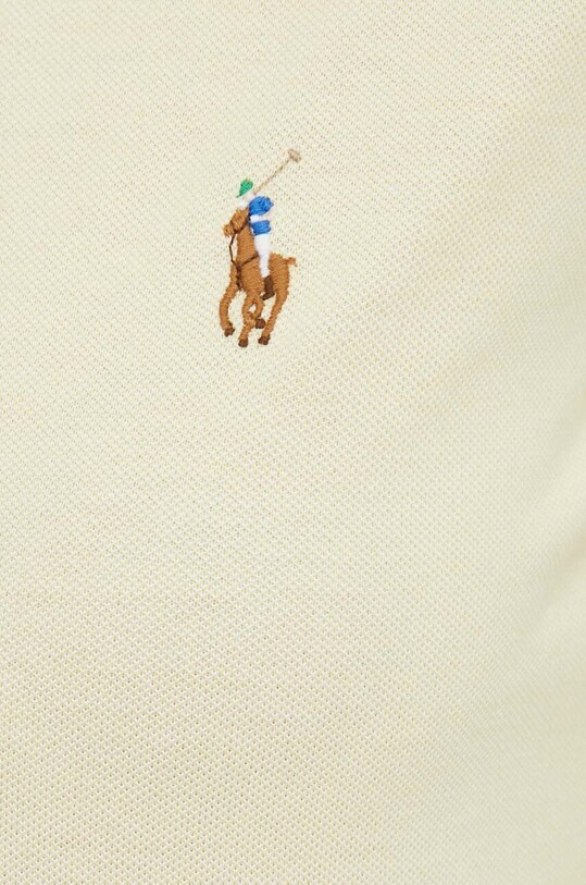 Bavlněná košile Polo Ralph Lauren 211924258 žlutá