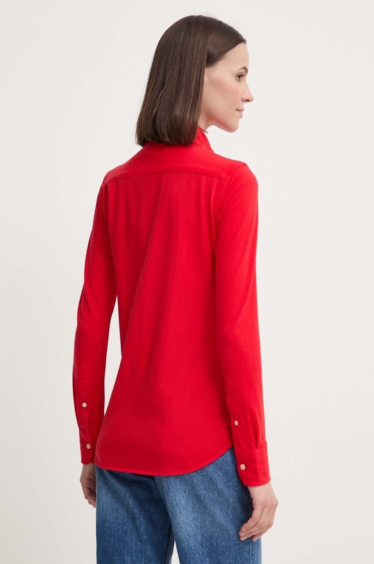 Ρούχα Βαμβακερό πουκάμισο Polo Ralph Lauren 211924258 κόκκινο