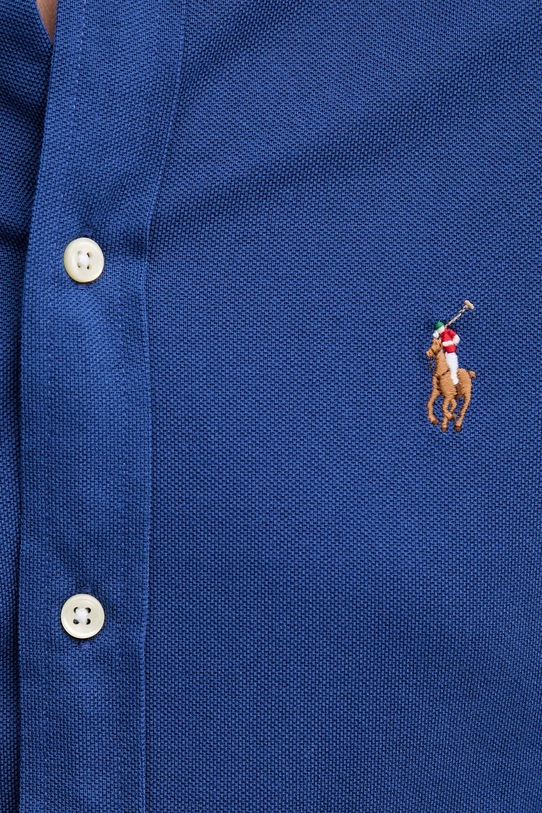 Polo Ralph Lauren cămașă din bumbac 211924258 albastru