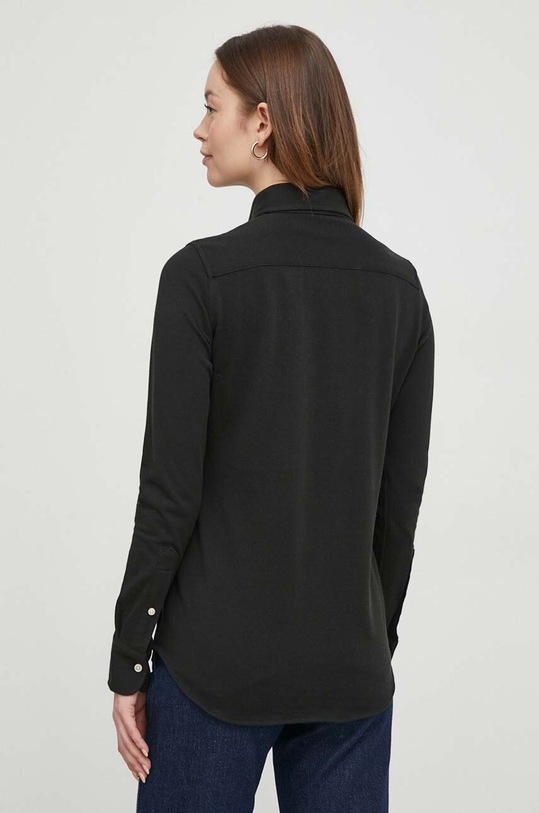 Odzież Polo Ralph Lauren koszula bawełniana 211924258 czarny