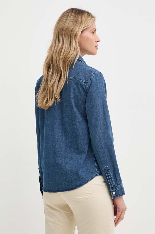 Îmbrăcăminte MAX&Co. cămașă jeans 2418111034200 bleumarin