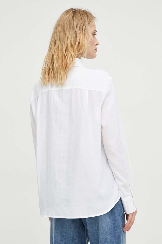 Ruházat Marc O'Polo pamut ing M01127242119 fehér