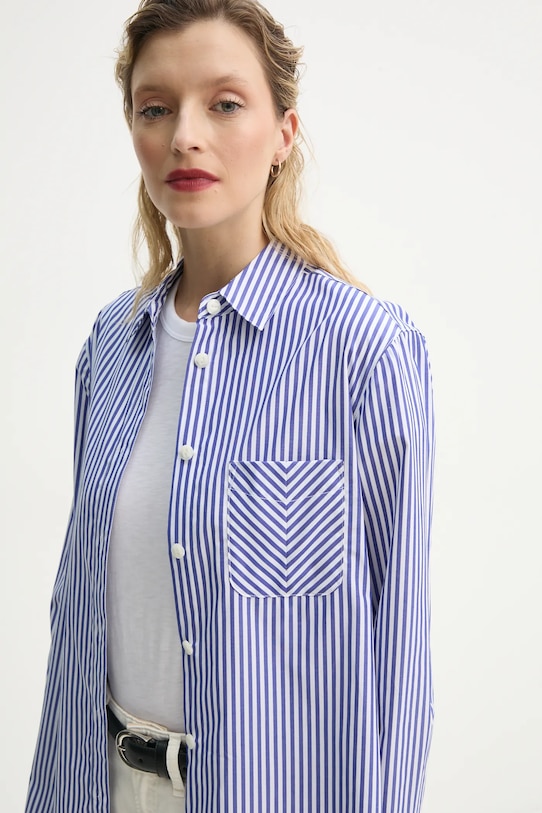 Rag & Bone camasa din bumbac alb WAW22FA050ZE50