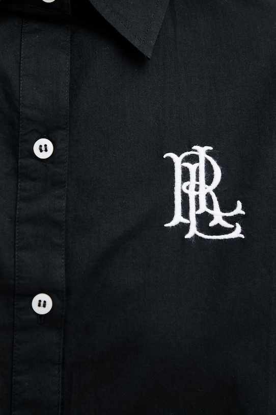 Bavlnená košeľa Lauren Ralph Lauren 20529276 čierna