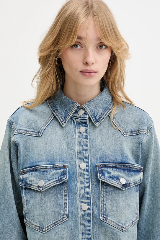 Gestuz koszula jeansowa niebieski 10911007