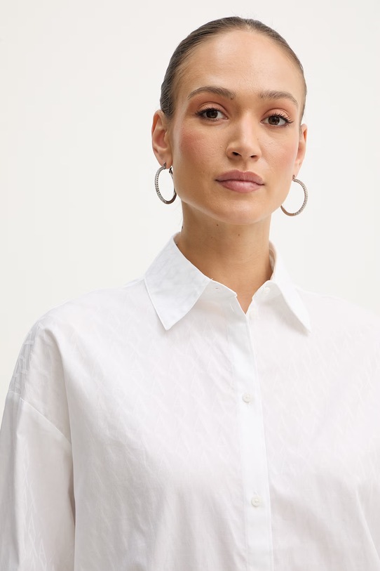 Armani Exchange koszula bawełniana biały XW001424.AF16631.NOS