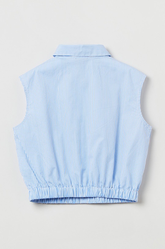 OVS koszula bawełniana dziecięca 1476232.GIRL.10.15YEARS niebieski AA00