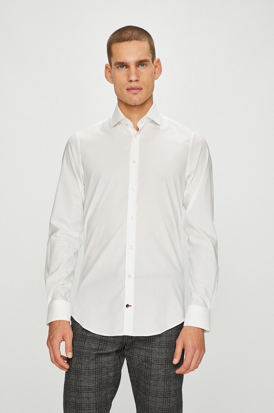 Tommy Hilfiger Tailored - Košile slim bílá TT0TT01936