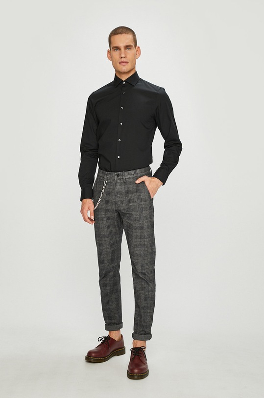 Oblečení Tommy Hilfiger Tailored - Košile TT0TT01936 černá