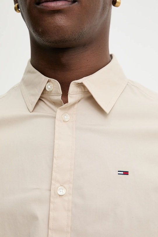 Košulja Tommy Jeans DM0DM04405 bež