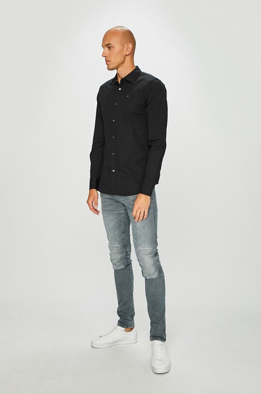 Odzież Tommy Jeans - Koszula DM0DM04405 DM0DM04405 czarny