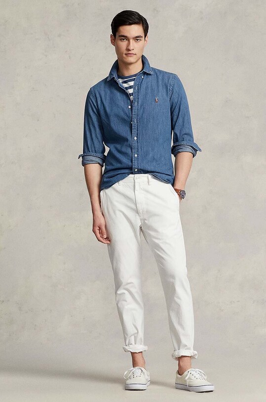 Ρούχα Polo Ralph Lauren - Πουκάμισο 710548539001 μπλε