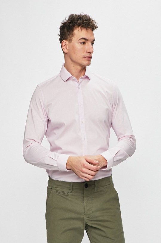 s. Oliver - Košeľa slim ružová 02.899.21.4465