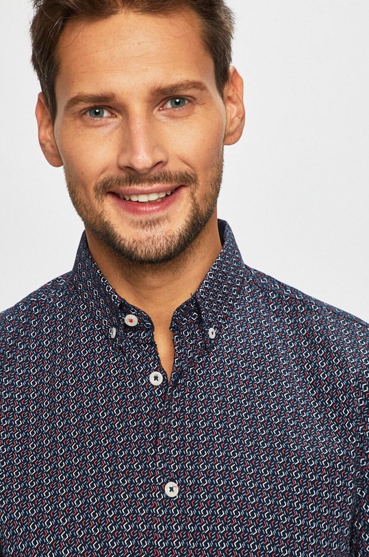 Tom Tailor Denim - Koszula 1013526 granatowy