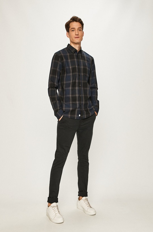 Odzież Tom Tailor Denim - Koszula 1013529 czarny