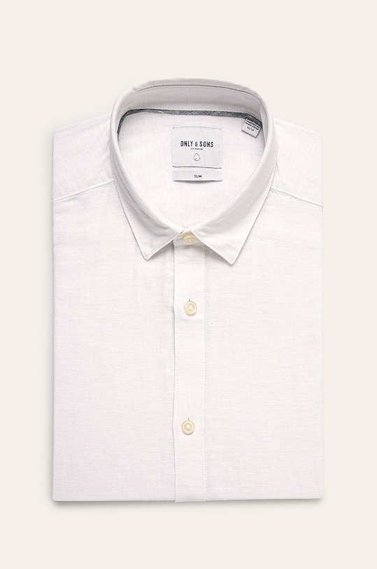 Košile Only & Sons slim bílá 22012321