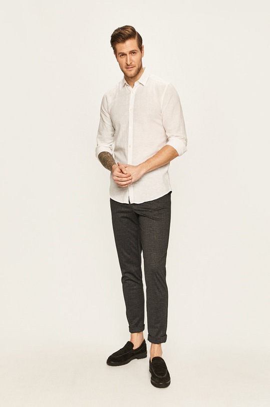 Košile Only & Sons bílá 22012321