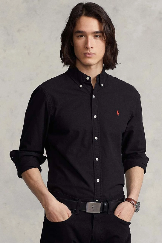 Polo Ralph Lauren cămașă lung negru 710772288001