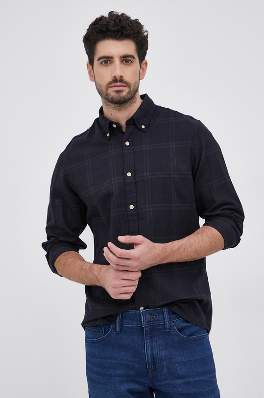 Selected Homme - Košeľa 16074464 tmavomodrá