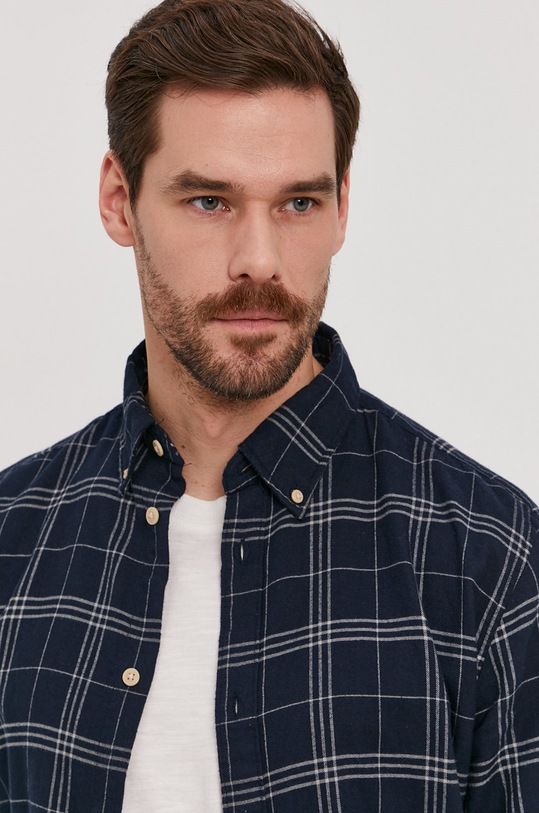 Košeľa Selected Homme regular tmavomodrá 16074464