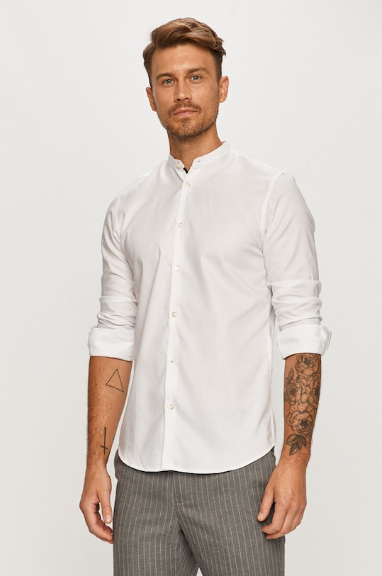 Selected Homme - Košeľa jednofarebný biela 16075810