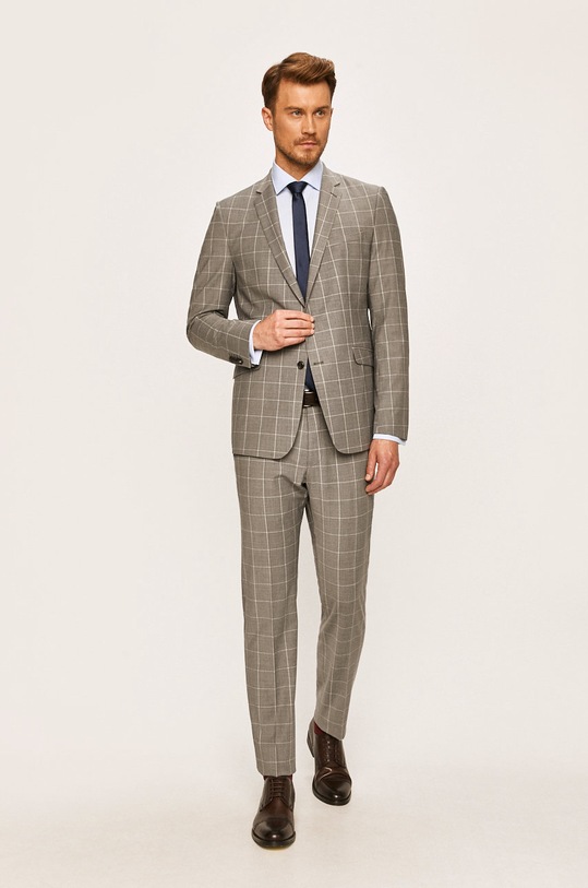 Odzież Emanuel Berg - Koszula MF.MCR05.2.1736 niebieski