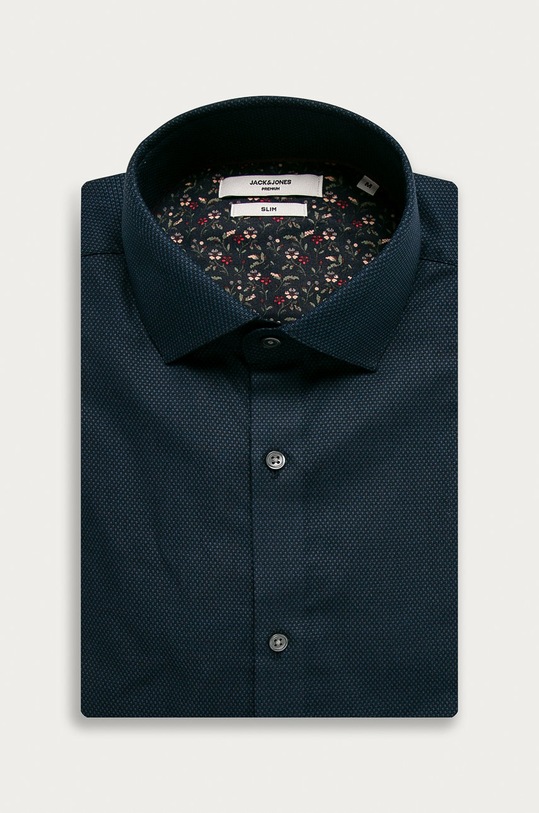 Premium by Jack&Jones - Bavlnená košeľa regular tmavomodrá 12173879