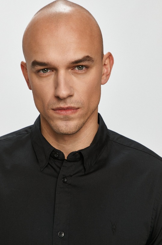 AllSaints – Koszula REDONDO LS SHIRT MS120F czarny